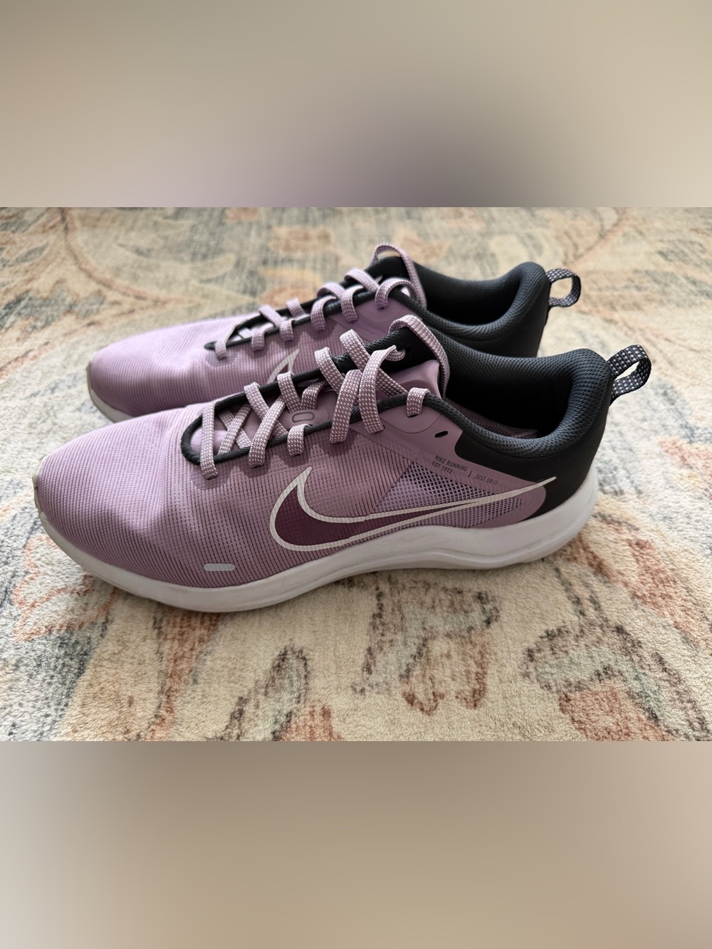 Nike Downshifter 12 Womens Running Shoes Size 10 Purple Amethyst Wave DD9294-500